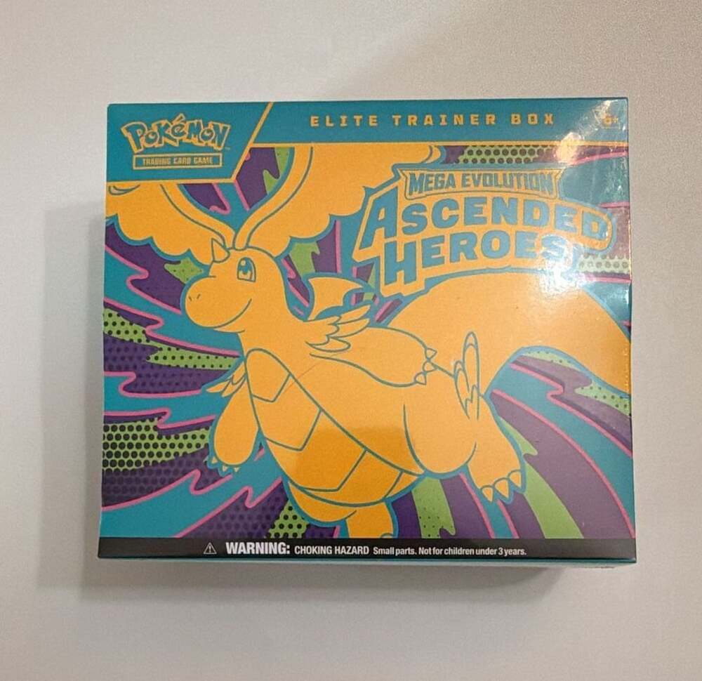 Pokemon TCG Ascended Heroes Elite Trainer Box New Factory Sealed